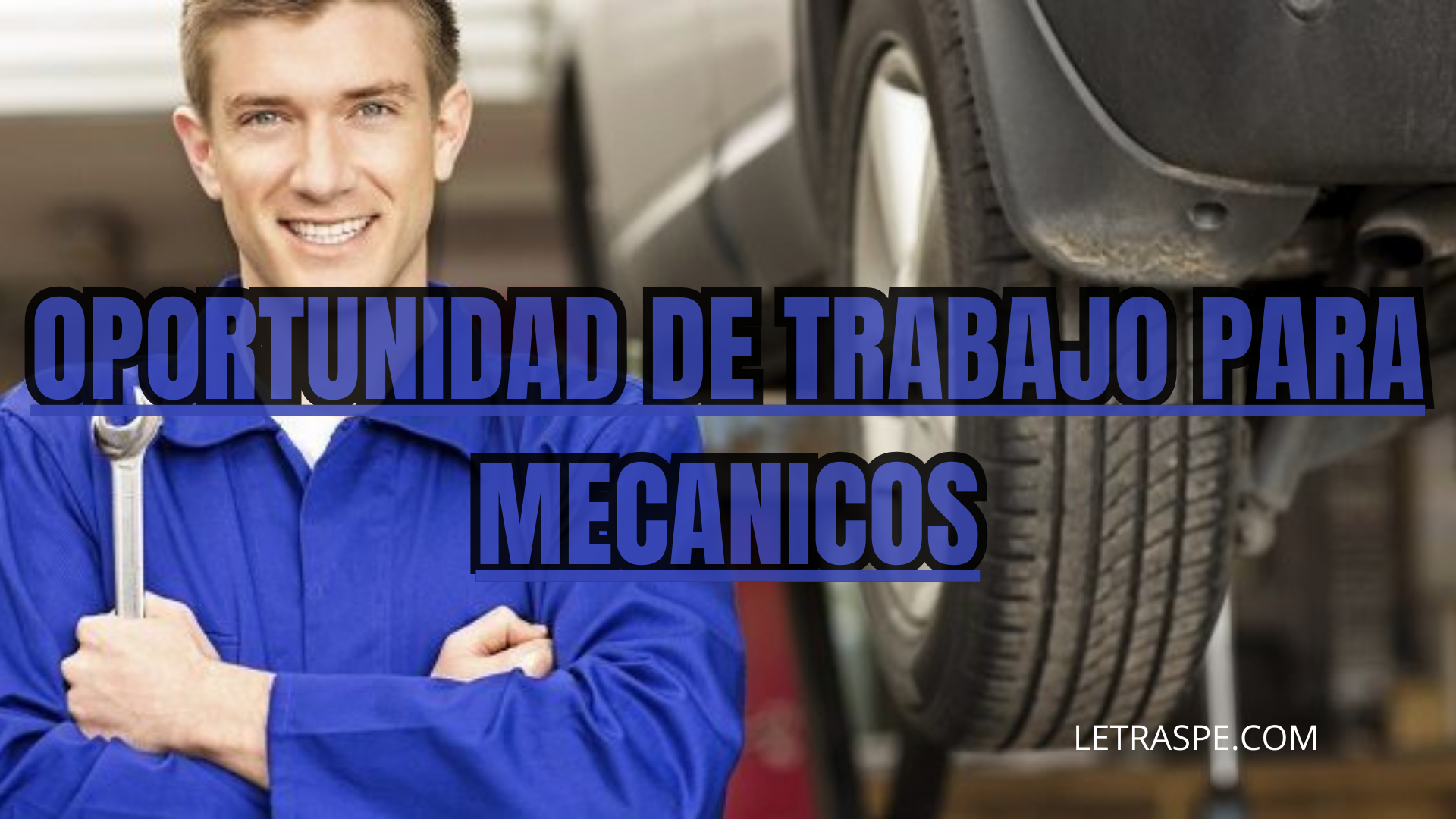 OPORTUNIDAD DE TRABAJO DE MECANICO